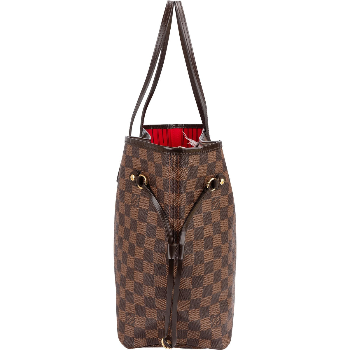 Louis Vuitton Neverfull MM aus Damier Ebene Canvas – Ansicht 5