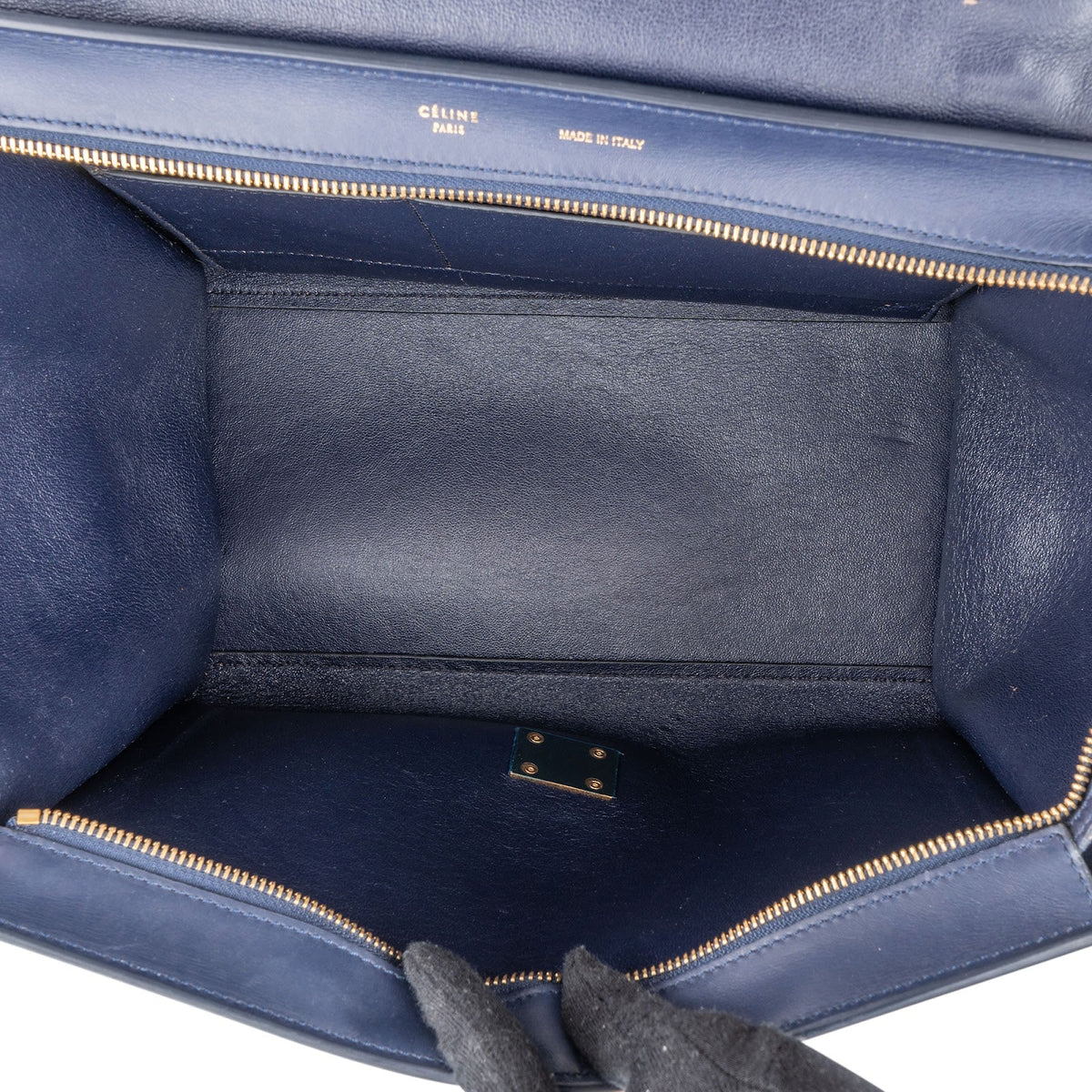 Céline Python Leather Tricolor Trapeze Handbag