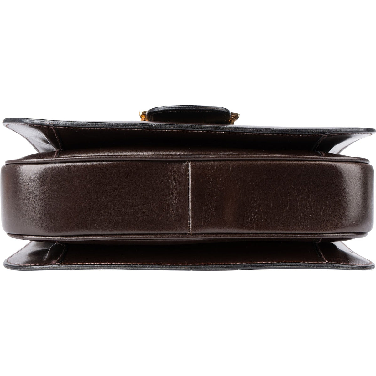 Céline Leather Vintage Horse Carriage Flap Shoulder Bag