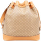 Céline Macadam Monogram Bucket Drawstring Shoulder Bag