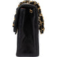 Chanel Quilted Lambskin 24K Gold Single Flap Crossbody Bag
