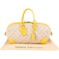 Louis Vuitton Monogram Limited Edition Printemps Denim Speedy Round Handbag