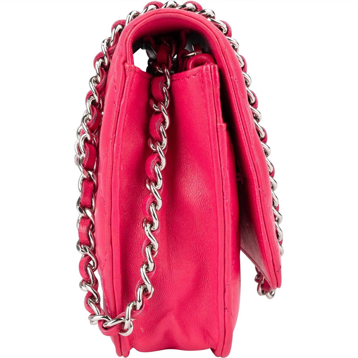 Chanel Quilted Lambskin Wallet On Chain Crossbody Bag