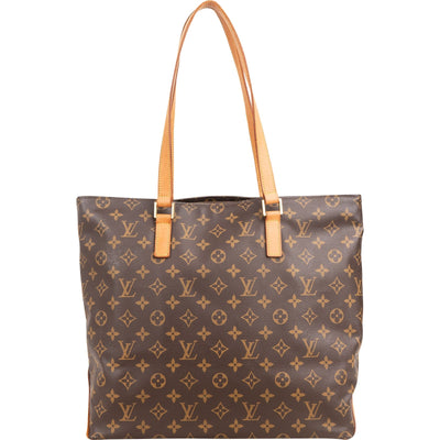 Louis Vuitton Monogram Cabas Mezzo Schultertasche