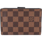 Louis Vuitton Monogram Damier Ebene Juliette Wallet