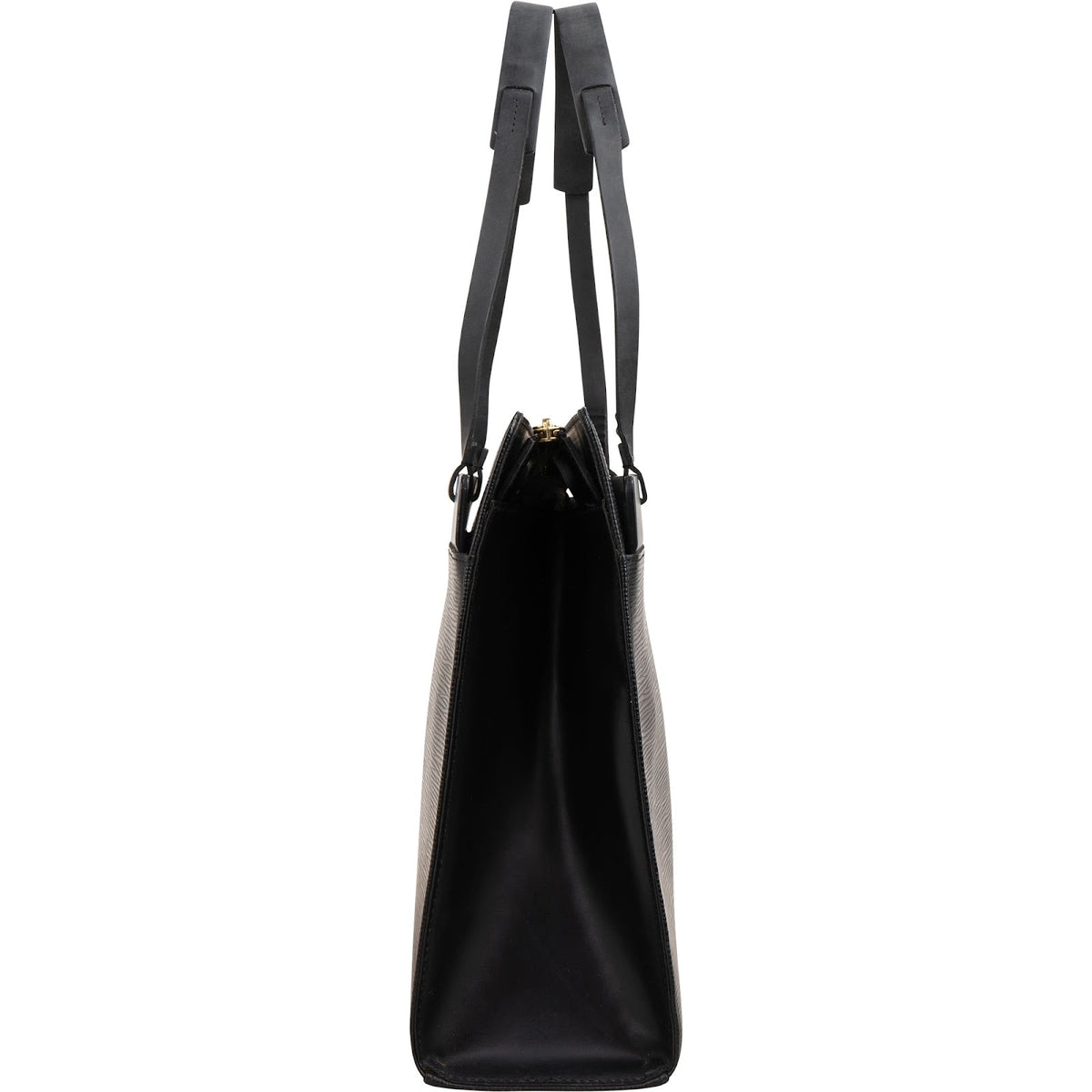 Louis Vuitton Noir Epi Leather Croisette PM Tote Handbag