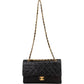 Chanel Quilted Lambskin Medium 24K Gold Double Flap Shoulder Bag