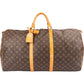 Louis Vuitton Monogram Canvas Keepall 60 Travel Bag