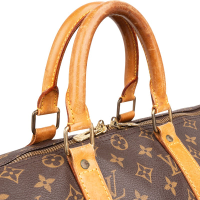 Louis Vuitton Monogram Canvas Keepall 45 Bandoulière Travel Bag
