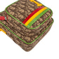 Christian Dior Trotter Monogram Multicolor Striped Rasta Messenger Crossbody Bag