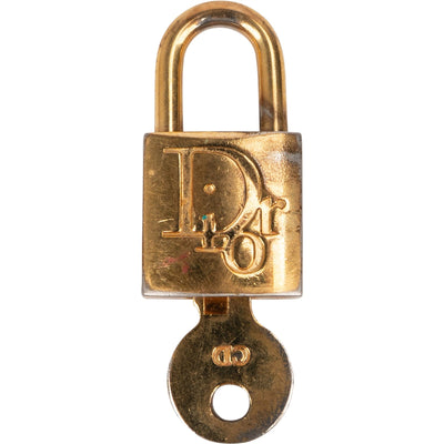Dior Golden Padlock Schloss