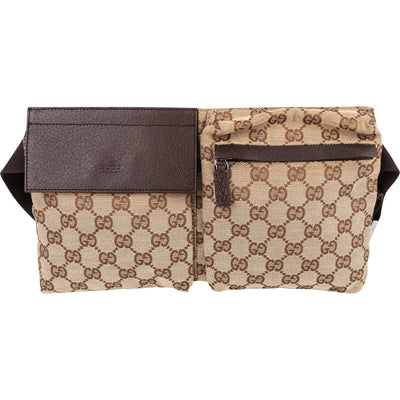 Gucci Monogram GG Pocket Belt Crossbody Bumbag