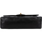Chanel Quilted Lambskin 24K Gold Small Double Flap Shoulder Bag