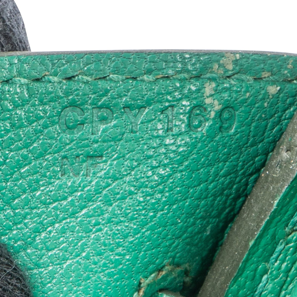 Hermès Vert Vertigo Epsom Leather Gold Birkin 30 Handbag
