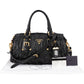 Prada Nappa Leather Gaufre Satchel Handbag
