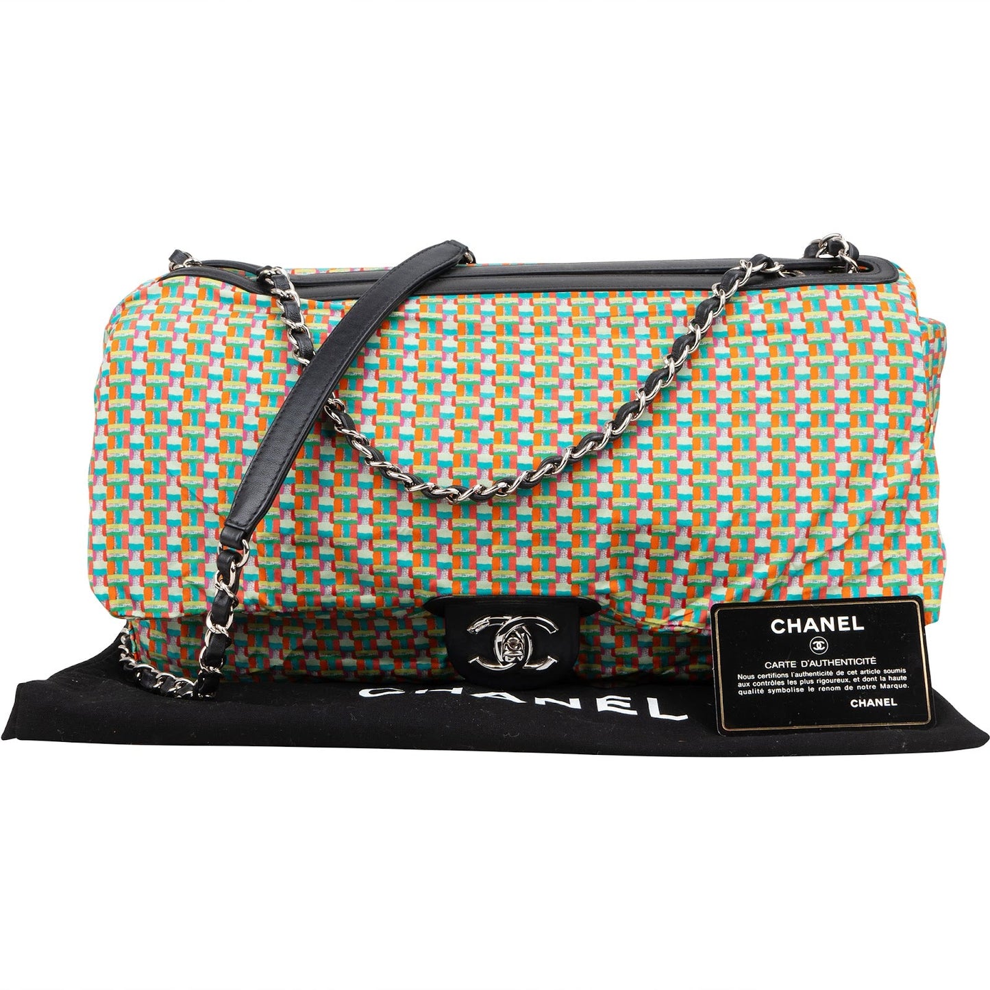 Chanel Quilted Raincoat Single Flap Crossbody Bag