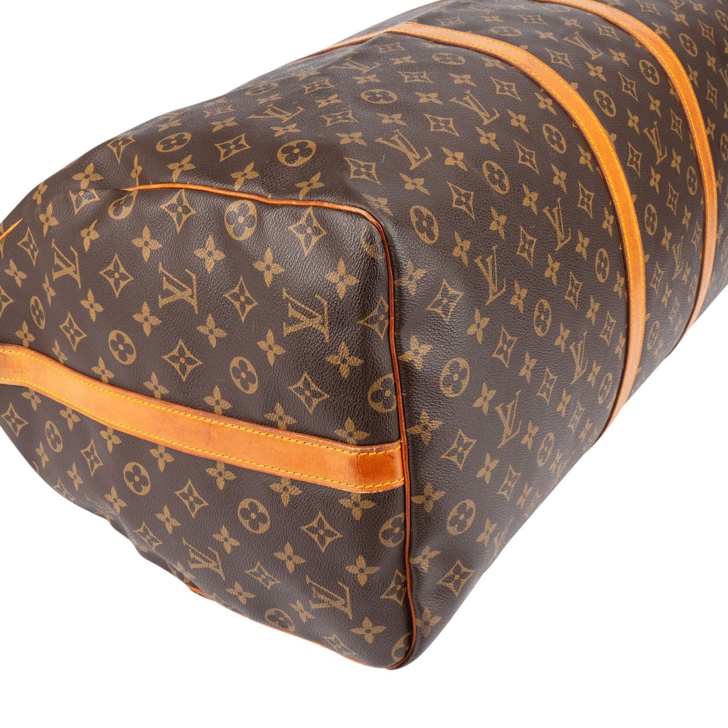 Louis Vuitton Monogram Canvas Keepall 60 Bandoulière Travel Bag
