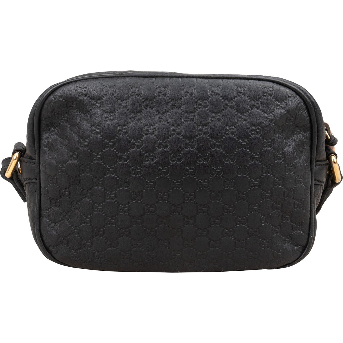 Gucci Guccissima Leather Bamboo Tassel Camera Crossbody Bag