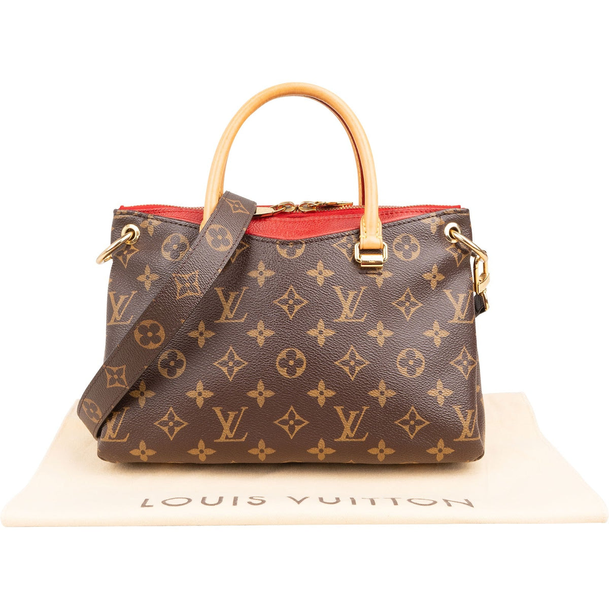 Louis Vuitton Monogram Canvas Pallas BB Crossbody Handbag
