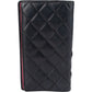 Chanel Quilted Lambskin Cambon Long Wallet