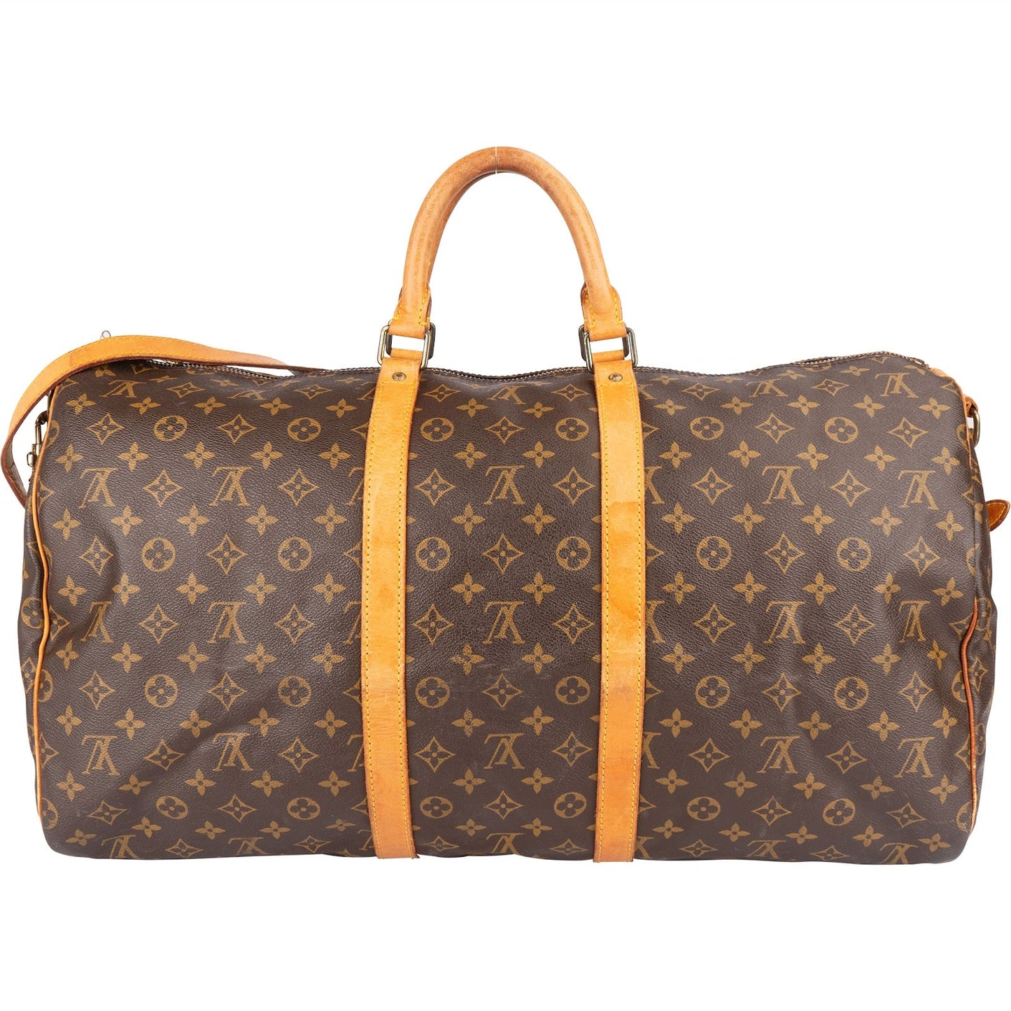Louis Vuitton Monogram Canvas Keepall 55 Bandoulière Travel Bag