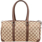 Gucci Monogram GG Boston Handbag
