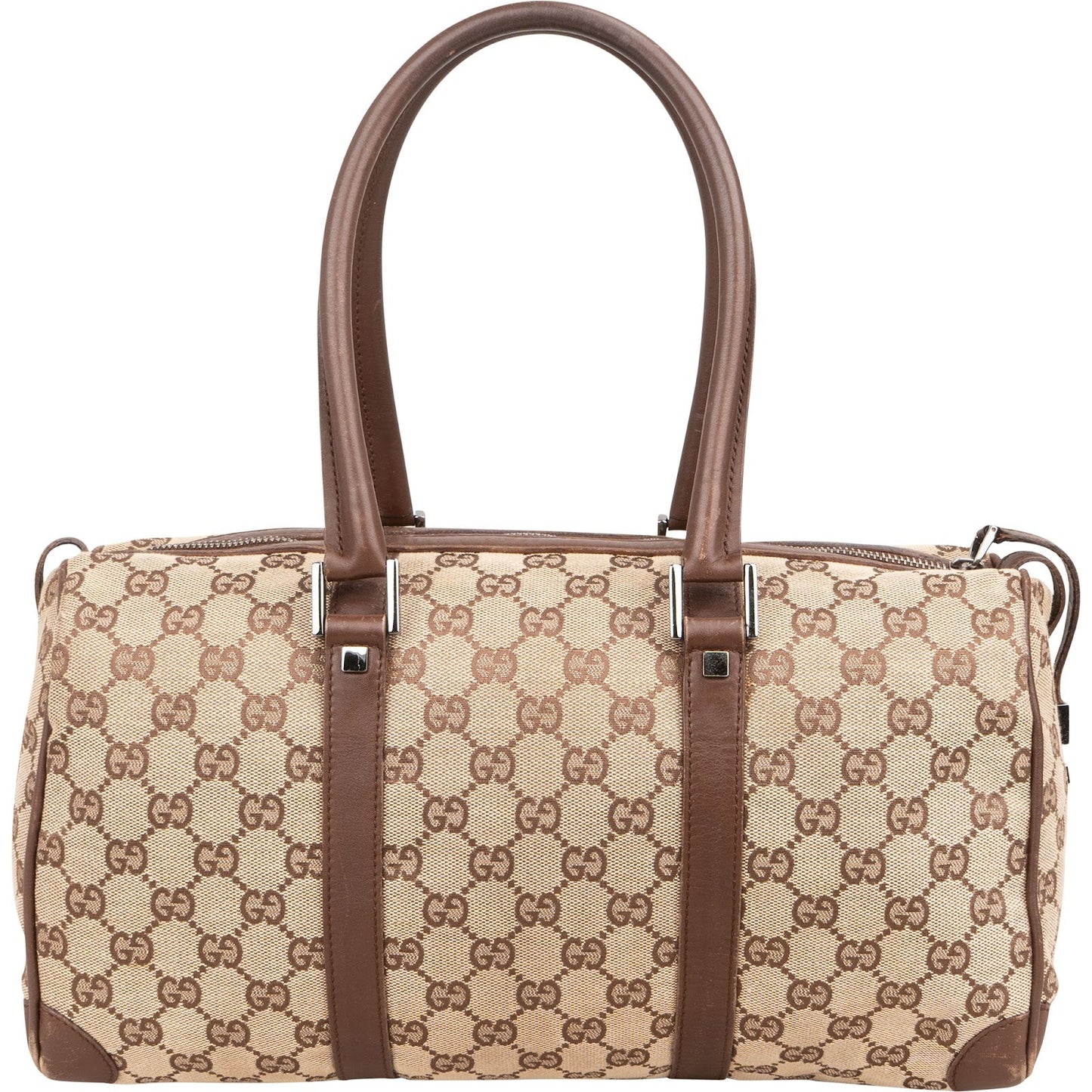Gucci Monogram GG Boston Handbag