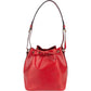 Louis Vuitton Red Epi Leather Sac Noé Petit Shoulder Bag