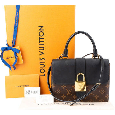 Louis Vuitton Monogram Canvas Leather Locky BB Handbag