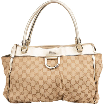 Gucci Monogram GG Canvas Abbey D-Ring Shoulder Bag