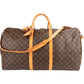Louis Vuitton Monogram Canvas Keepall 60 Bandoulière Travel Bag