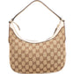 Gucci Monogram GG Canvas Small Hobo Shoulder Bag