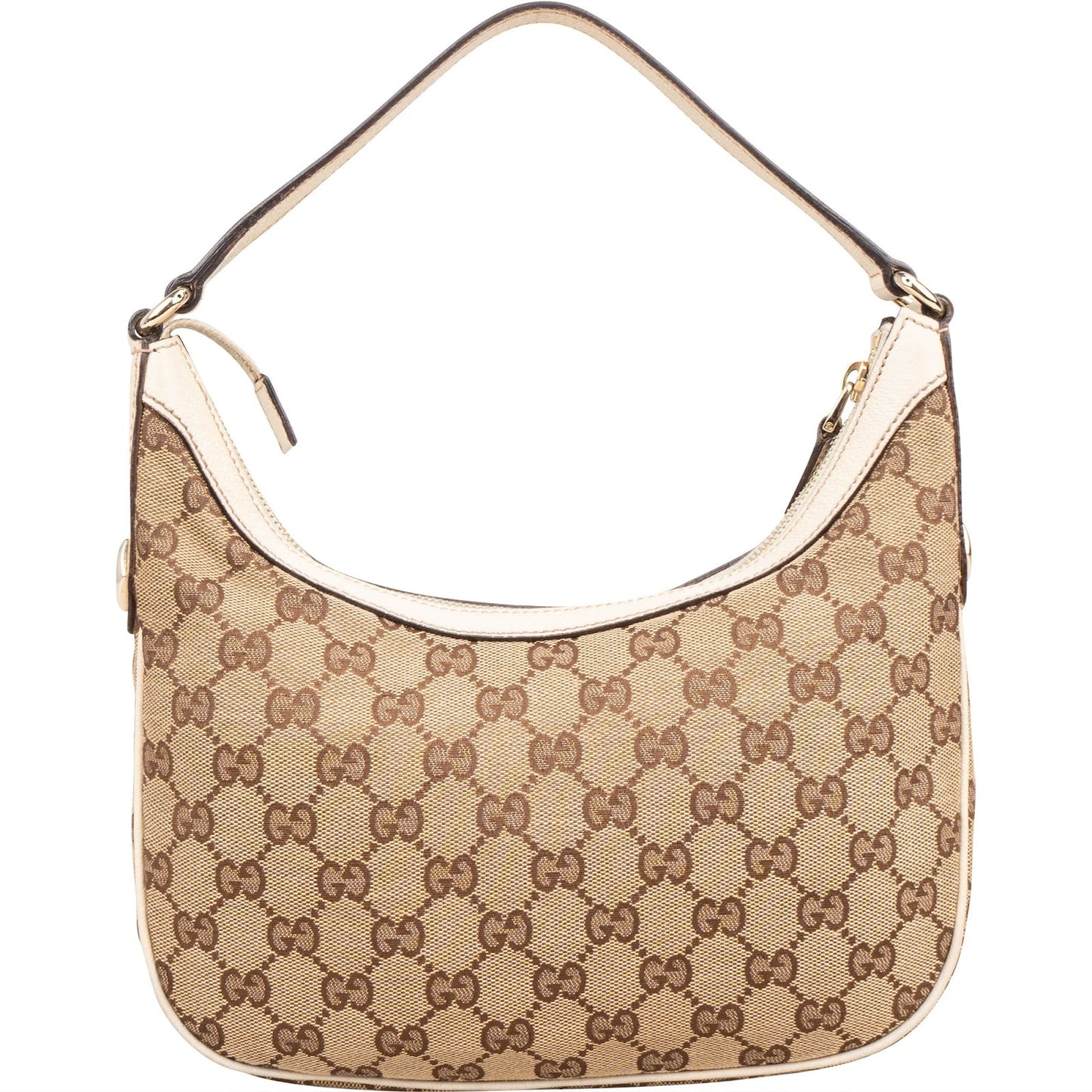 Gucci Monogram GG Canvas Small Hobo Shoulder Bag