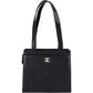 Chanel Caviar Leather Coco Mark Tote Shoulder Bag