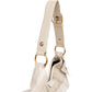 Yves Saint Laurent Suede Leather Rive Gauche Ruffled Hobo Mombasa Shoulder Bag