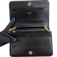 Chanel Quilted Caviar Leather Boy Wallet On Chain Crossbody Bag