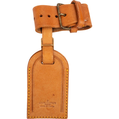 Louis Vuitton Vachetta Leather Luggage Tag Set