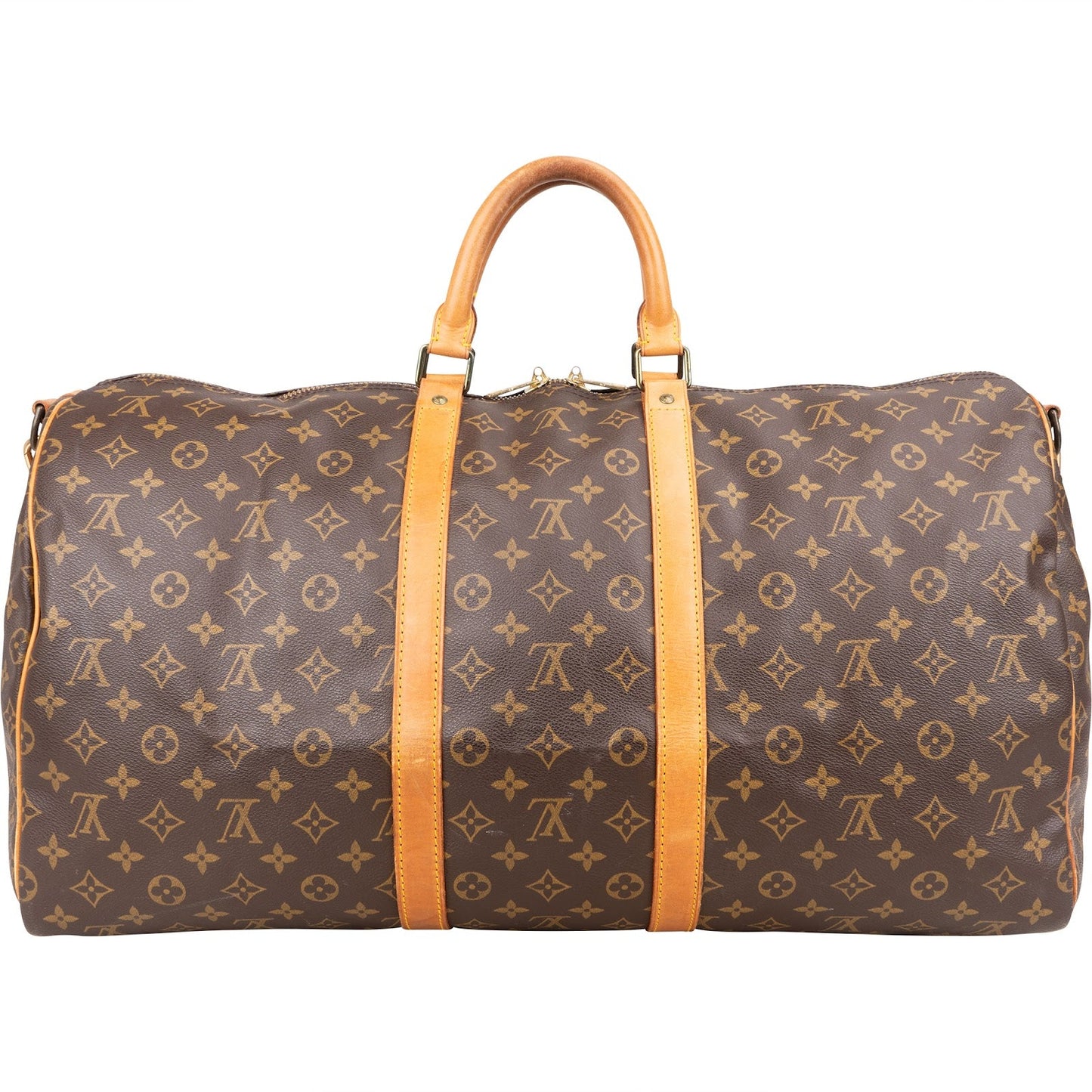 Louis Vuitton Monogram Canvas Keepall 55 Bandoulière Travel Bag