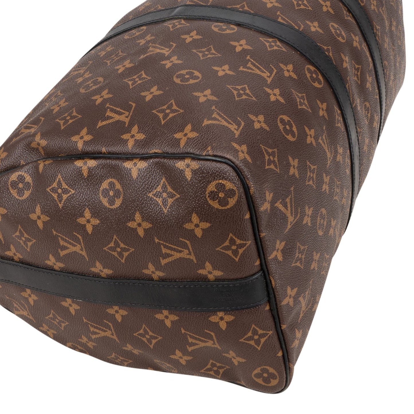 Louis Vuitton Monogram Macassar Keepall 45 Bandoulière Travel Bag