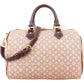 Louis Vuitton Monogram Mini Lin Speedy 30 Bandoulière Handbag