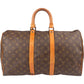 Louis Vuitton Monogram Canvas Keepall 45 Travel Bag