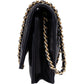Chanel Quilted Crinkled Navy Lambskin 2.55 Reissue Wallet On Chain Crossbody Bag