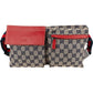 Gucci Monogram GG Belt Crossbody Bag
