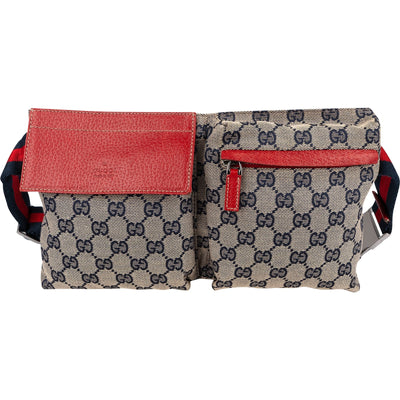 Gucci Monogram GG Belt Crossbody Bag