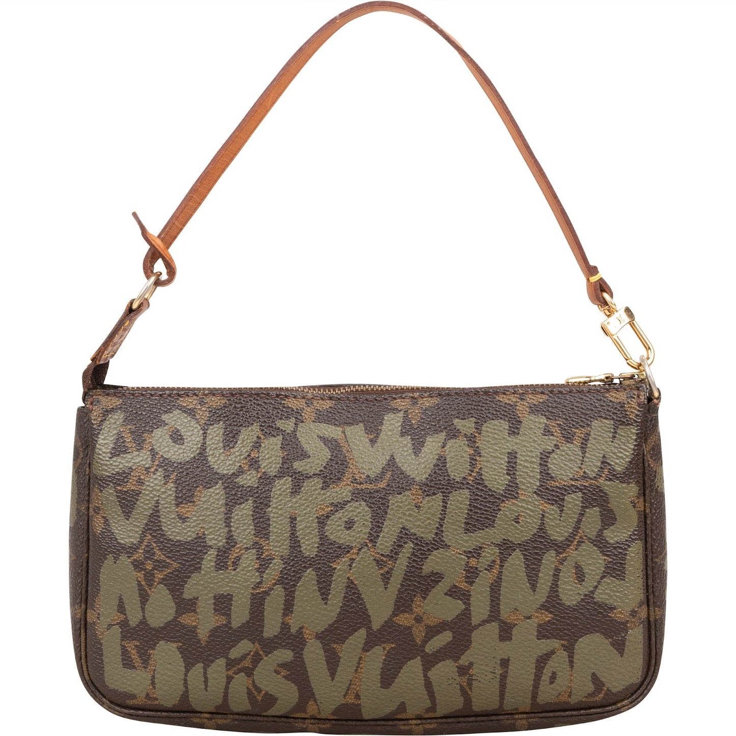 Louis Vuitton Limited Monogram Graffiti Pochette Accessoire Handbag