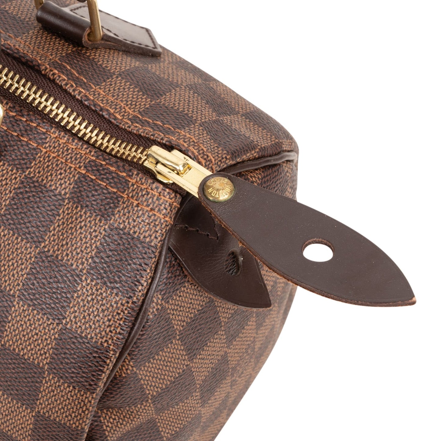 Louis Vuitton Monogram Damier Ebene Speedy 25 Handbag