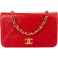 Chanel Quilted Lambskin 24K Gold Mini Single Flap Shoulder Bag