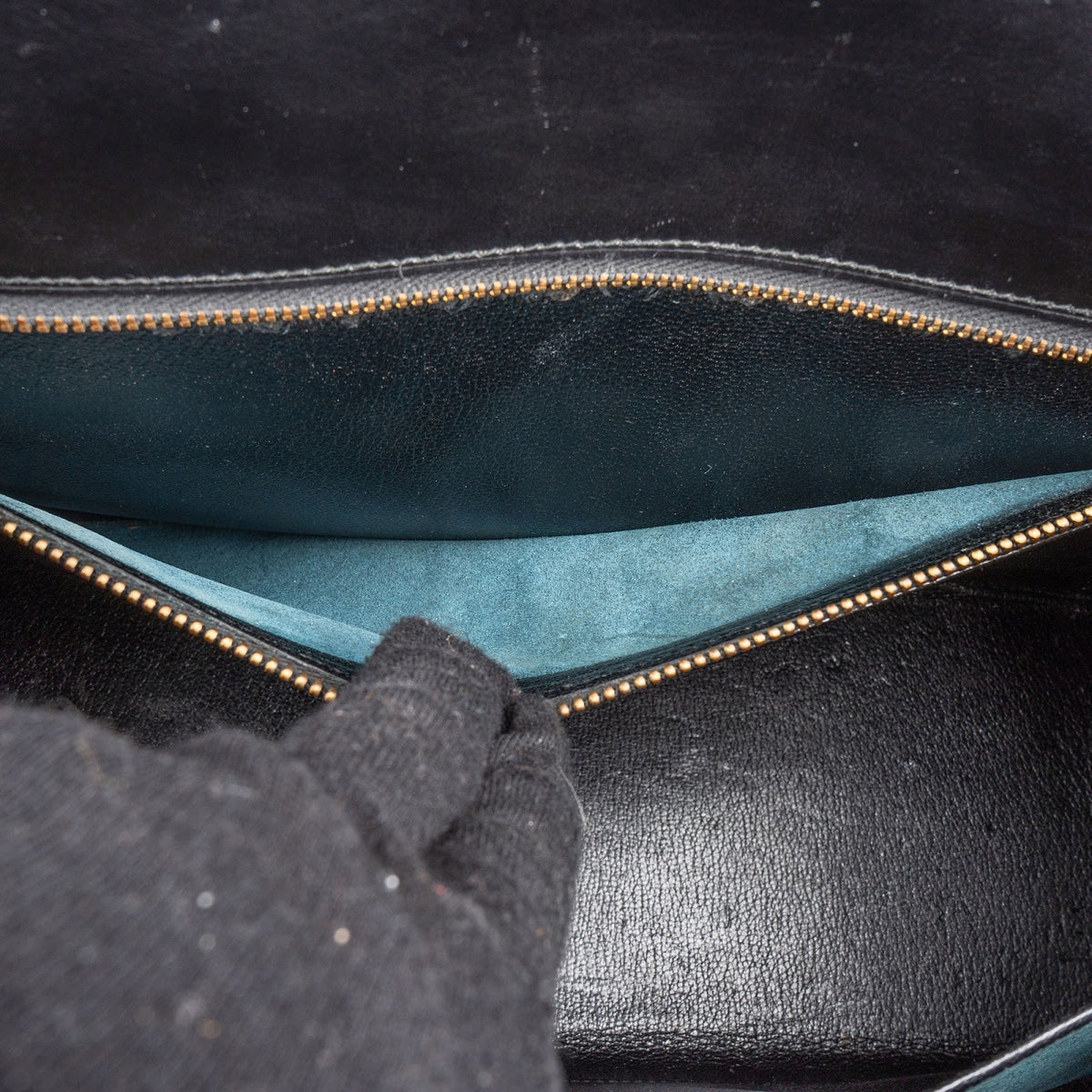 Hermès Noir Boxcalf Kelly 35 Sellier Handbag