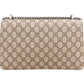 Gucci Limited Monogram GG Supreme  Embroidered Python Dionysus Shoulder Bag