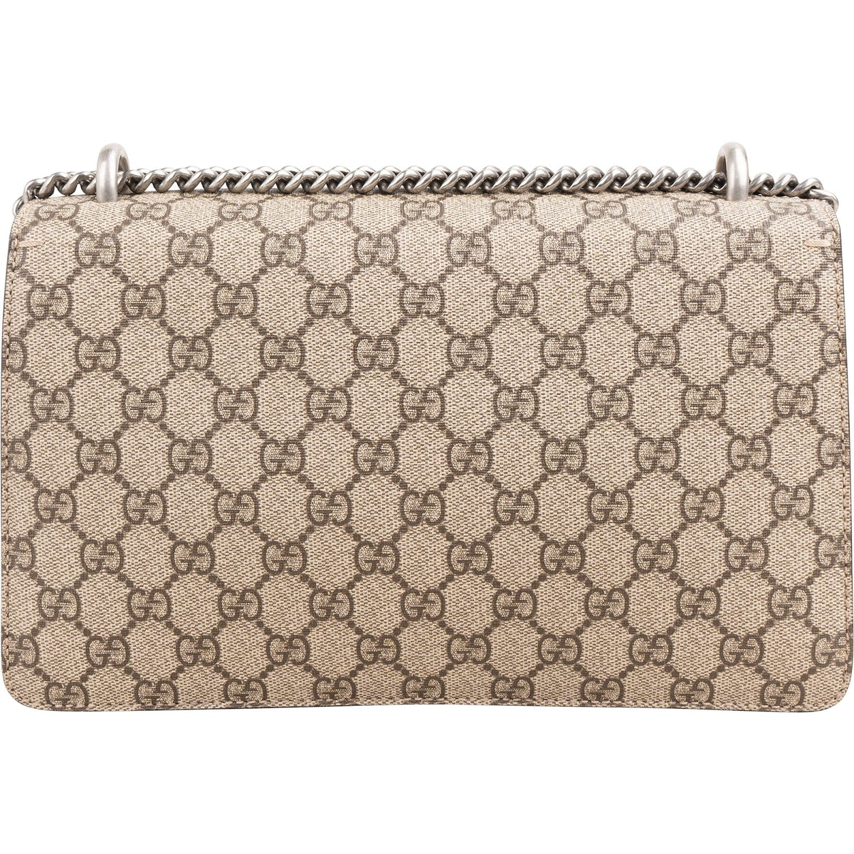 Gucci Limited Monogram GG Supreme  Embroidered Python Dionysus Shoulder Bag